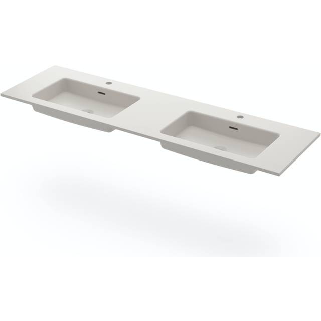 SVEDBERGS Tvättställ Ise dubbel (Bredd: 160 cm)