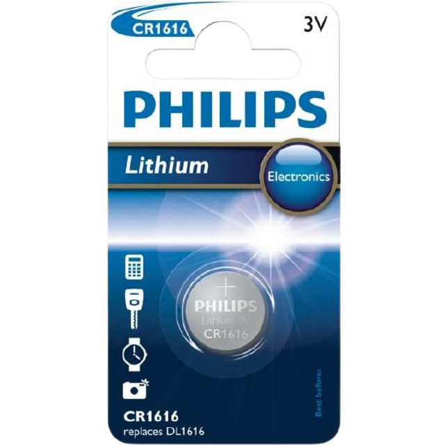 Philips Battericell Lithium CR1616