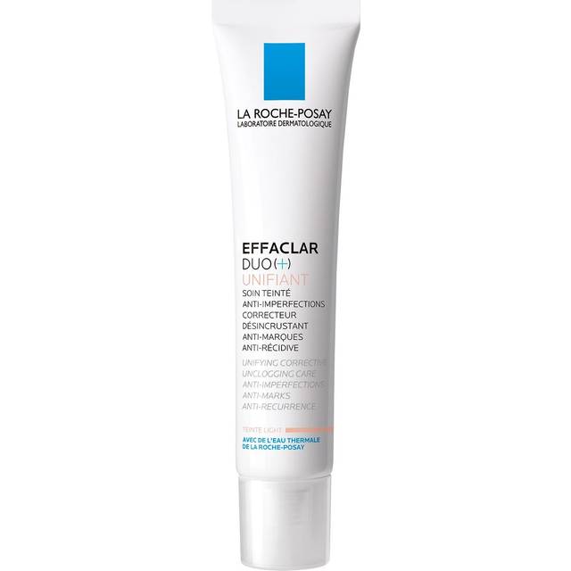 La Roche-Posay Effaclar Duo + Unifiant Light 40ml - Bedste bumsecreme - Dinskønhed.dk