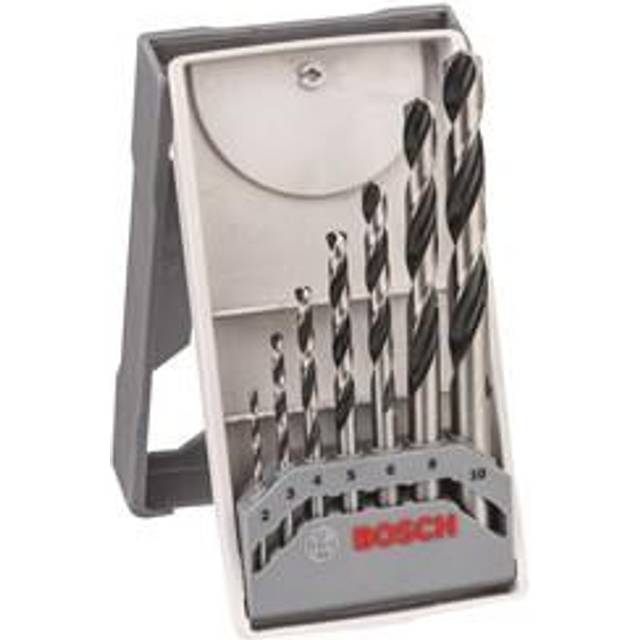 Bosch 2608577347 PointTeQ HSS Twist Drill Bit7 Piece Mini X-Line Set