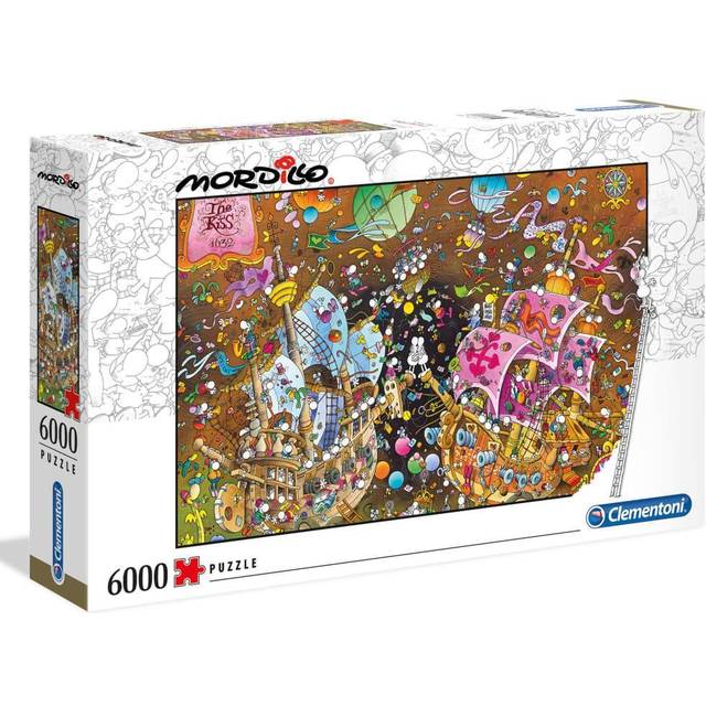 Clementoni Mordillo The Kiss High Quality Jigsaw Puzzle (6000 Pieces)
