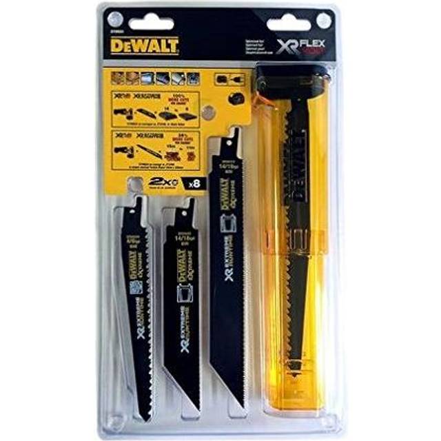 DEWALT Dt99551 Flexvolt Xr Reciprocating Saw Blade 8 Piece Set