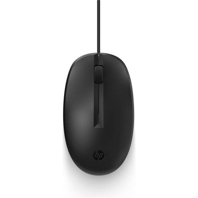 HP 128 LSR Trådad Mus - Svart