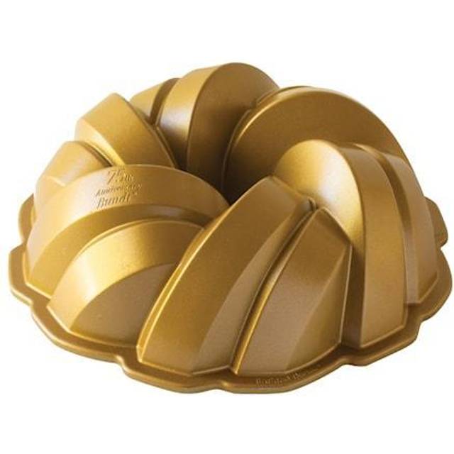 75-års jubileum flätad bakform - Guld