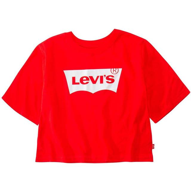 LEVI'S Girls' Batwing Logo T-Shirt Junior - Red - Kids - 16Y