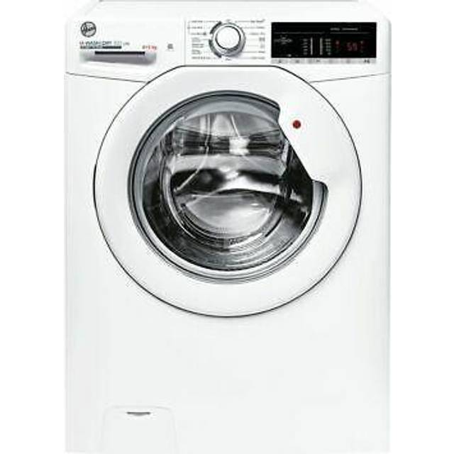 HOOVER H-Wash 300 H3D 485TE NFC 8 kg Washer Dryer - White, White