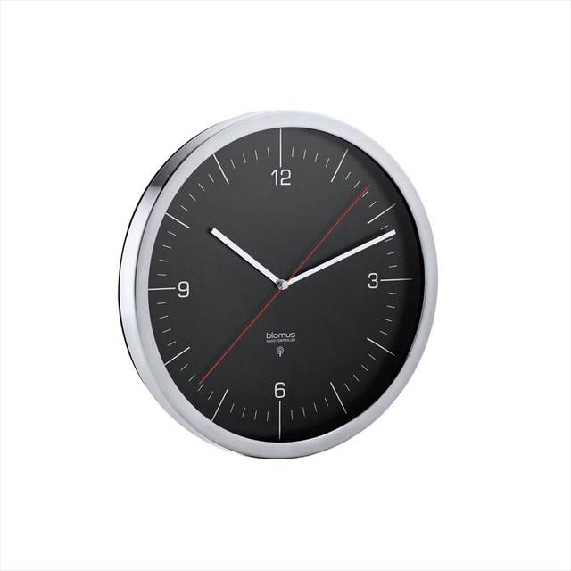 Blomus - Crono Radio-Controlled Clock Ø25 White