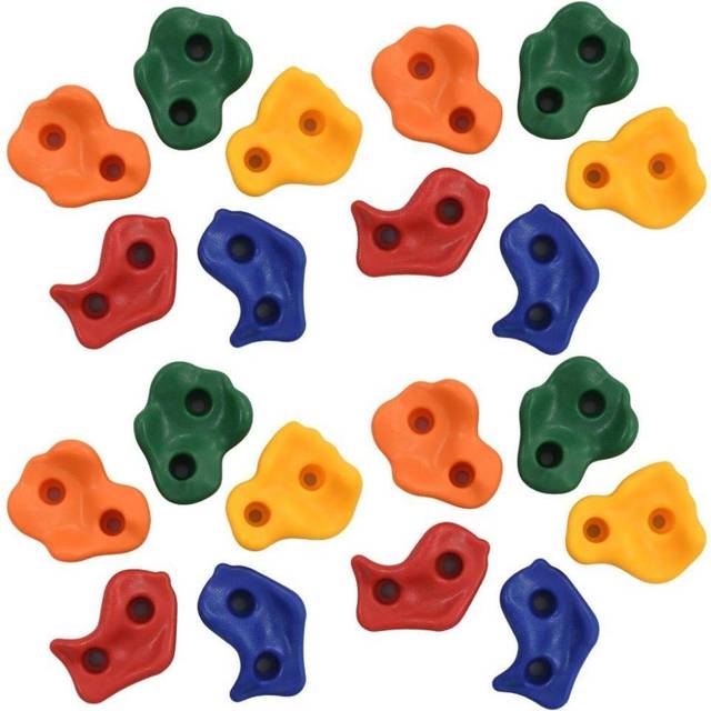 vidaXL Climbing Stones 20 pcs Multicolour PE