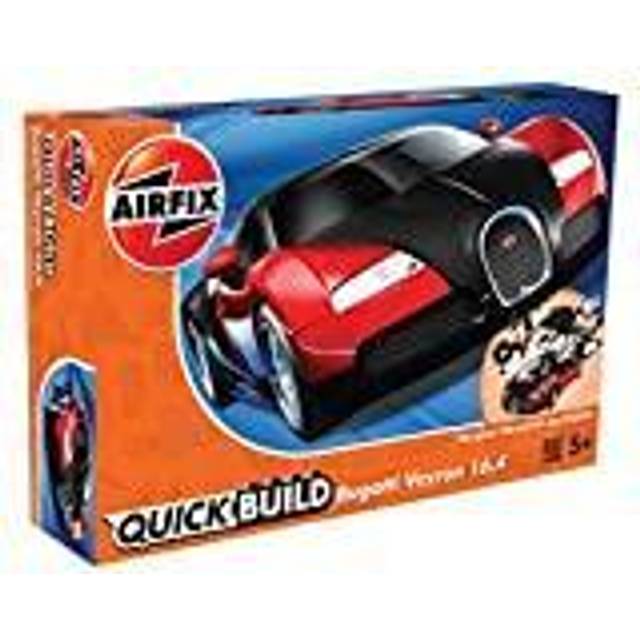 QUICKBUILD Bugatti 16.4 Veyron black/red
