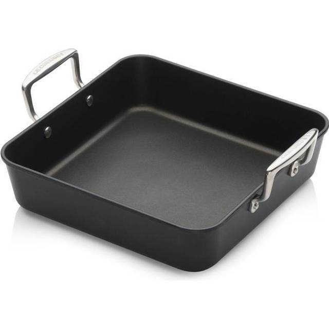 Le Creuset Toughened Non-Stick Square Roaster 26cm - Black (26cm L)