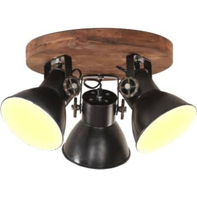vidaXL Industrial Ceiling Lamp 25 W White E27 Home Decor Hanging Light Fixture