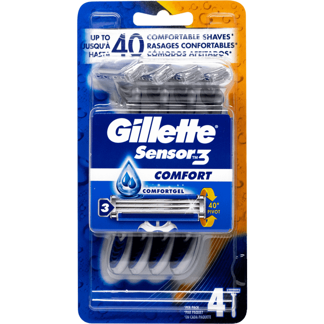 Gillette Engångshyvel Sensor 3 4-pack
