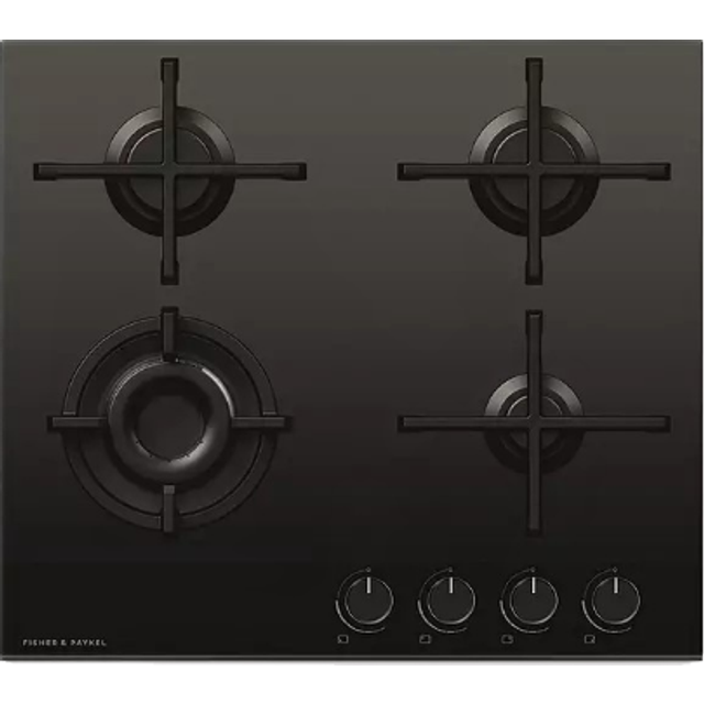 Hob Gas Fisher & Paykel CG604DNGGB4 60cm ‘Gas On Glass’ 4 Burner