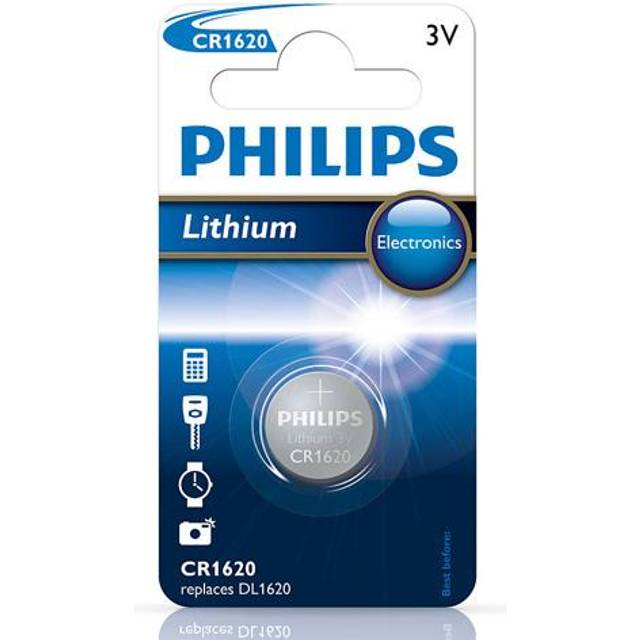 Philips CR1620 Lithium knappcellsbatteri