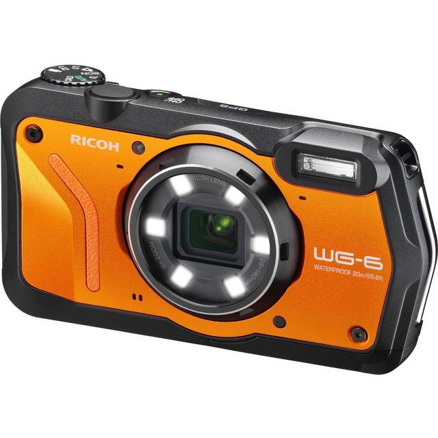 Ricoh WG-6 Digital Camera in Orange