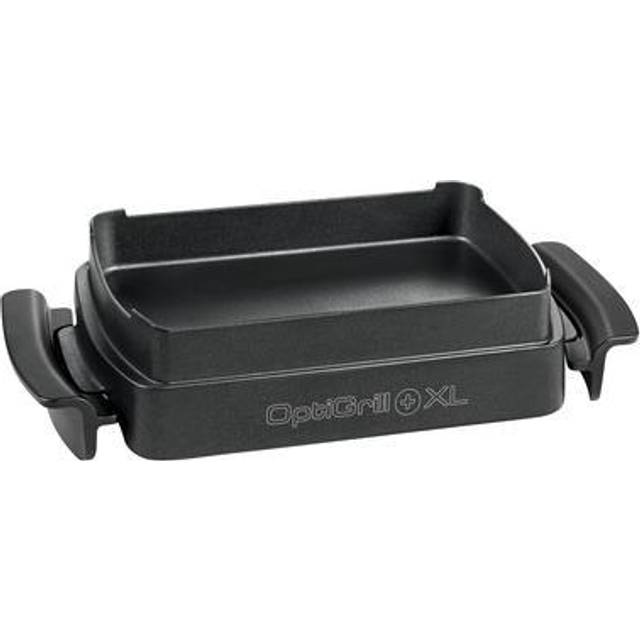 Tefal OptiGrill Klämgrill, Aluminium, Svart