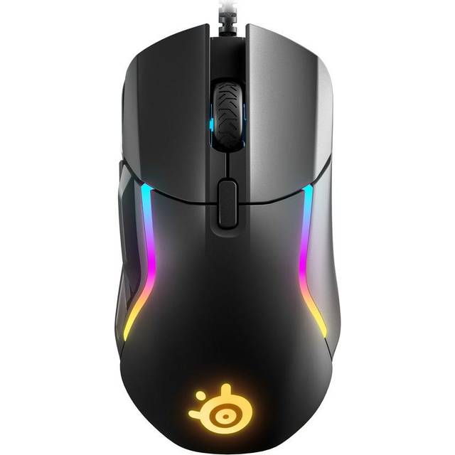 SteelSeries Rival 5 - Gaming-mus - Optisk sensor 18.000 CPI TrueMove Air - 9 programmérbare knapper