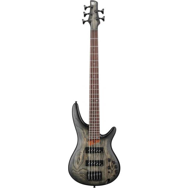 Ibanez SR605E Standard 5 String Electric Bass in Cosmic Blue Starburst Flat