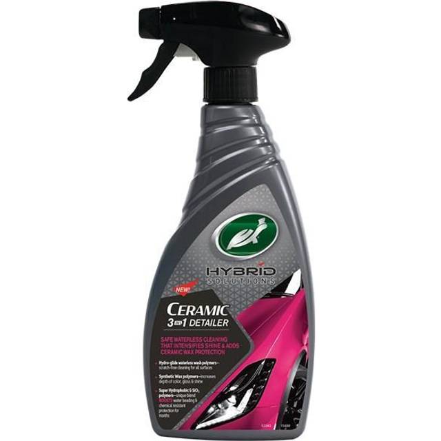 Sparco Turtle Wax 53354 Skyddar och skiner, Hybrid Solutions Keramik 3 i 1 detalj bilvax, stöter bort vatten och smuts
