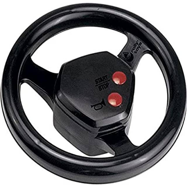 rolly toys 409235 | rollySoundwheel inkl. två ljud (hupar och motorbuller) | enkelt att montera på alla rolly toys trattraktorer