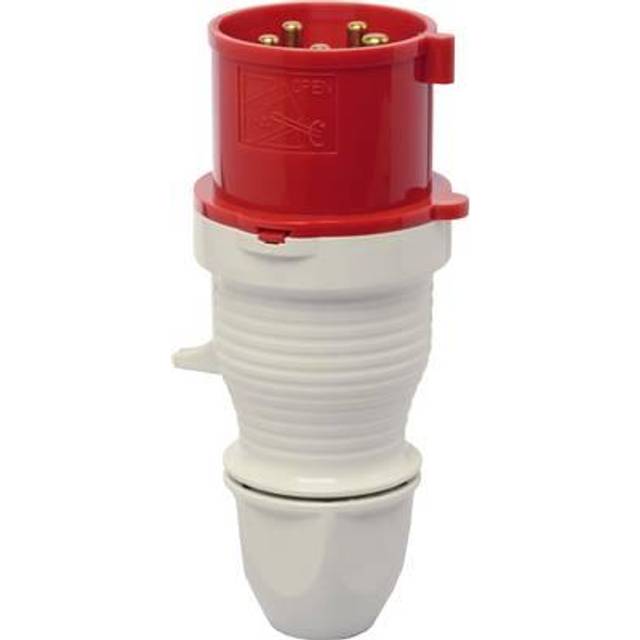 210SL - CEE plug 16A 5p 6h 400 V (50+60 Hz) red 210SL
