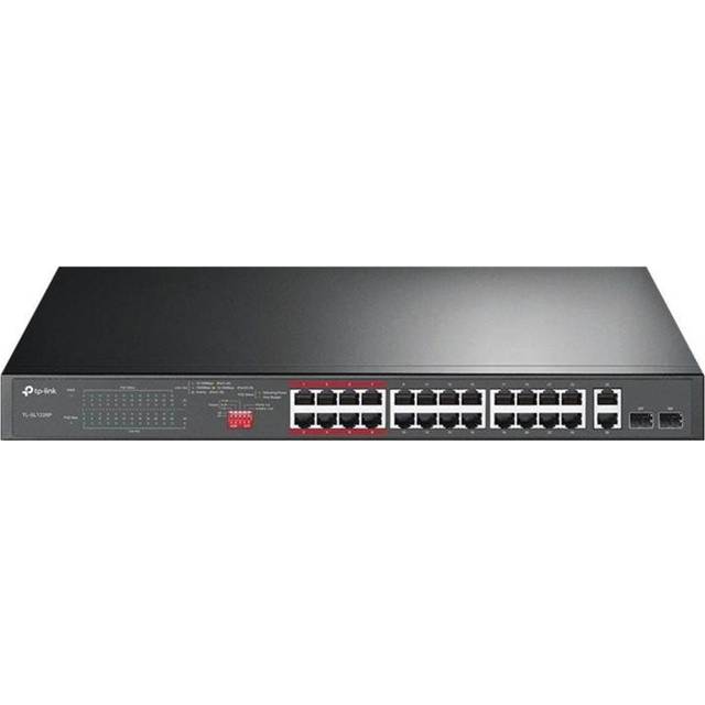 TP-Link TL-SL1226P 24-Port PoE Rack Mountable Unmanaged Switch