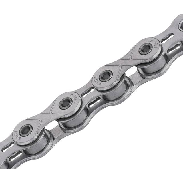 KMC Unisex e101 EPT eBike kedja, silver, bred (1/8 tum)