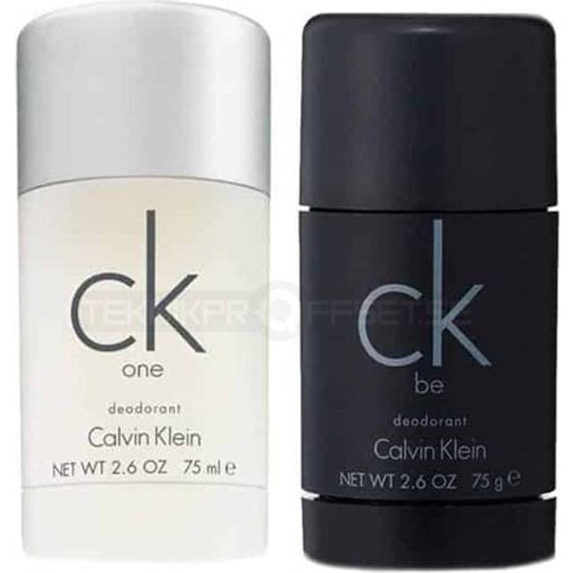 2-pack Calvin Klein CK One + CK Be Deostick 75ml