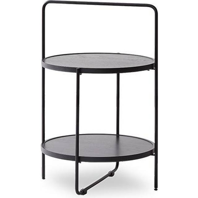 Andersen - Furniture Mini Tray Table Ø36 cm Black Frame NO_SIZE Sidobord Från Magasin (NO_SIZE)