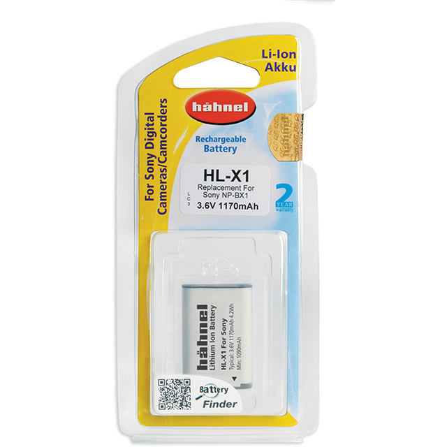 Hahnel NP-BX1 1170mAh 7.6V HL-X1 Battery for Sony Digital Camera