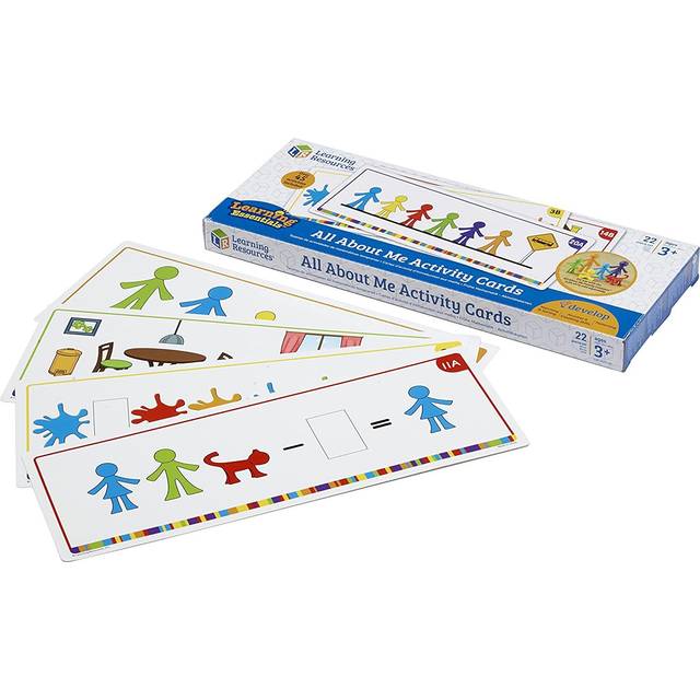 Learning Resources LSP3377-UK familjeräknare aktivitetskort, flerfärgade