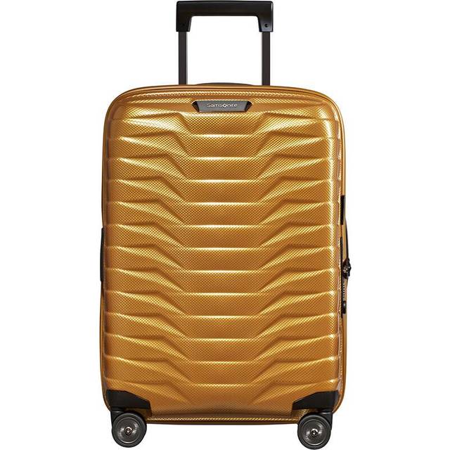 Samsonite Proxis Spinner Expandable Suitcase 55cm - Honey Gold