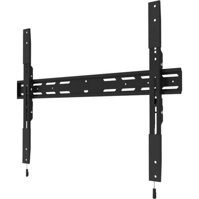 Multibrackets M Universal Wallmount Fixed X Large - Konsol - låg profil - för LCD-display - stål - svart - skärmstorlek: 42"-90" - väggmonterbar