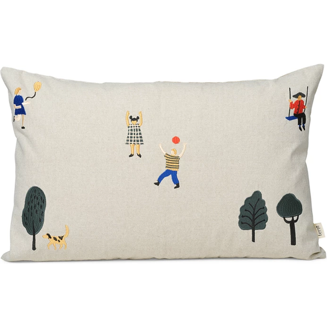 Ferm Living The Park kudde 40x60 cm Natural