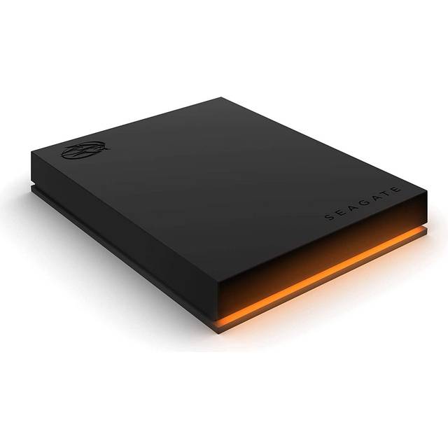 Seagate FireCuda Gaming Hard Drive, 5 TB, External Hard Drive HDD, USB 3/2, RGB LED lighting, 3 Years Rescue Services (STKL5000400)