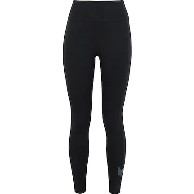Nike Damleggings One 7/8 Grx Icnclsh Svart/Dk Rökgrå L