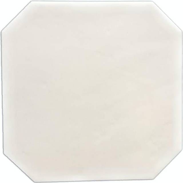 Klinker Octagon Blanco Mate 200x200 + Taco Negro Matt 46x46