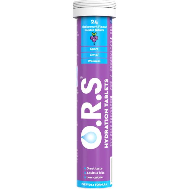 O.R.S. Hydration Blackcurrant Flavour 24 Tablets