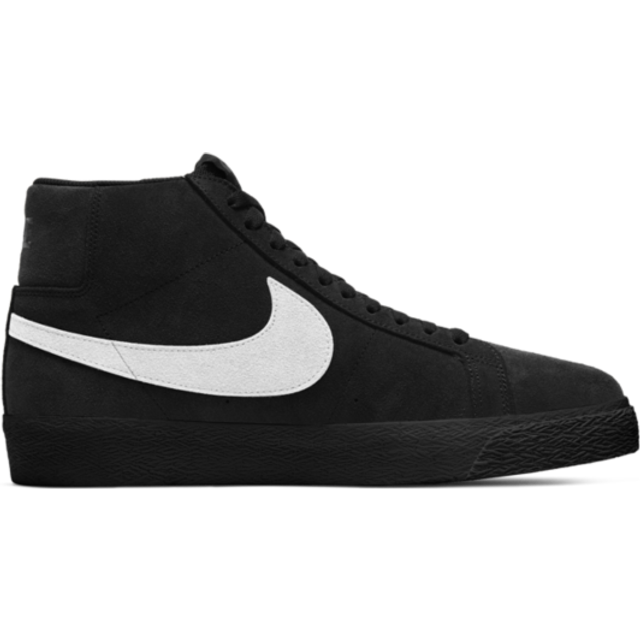 Nike SB Zoom Blazer Mid Skate Shoes black - black/white/black/black