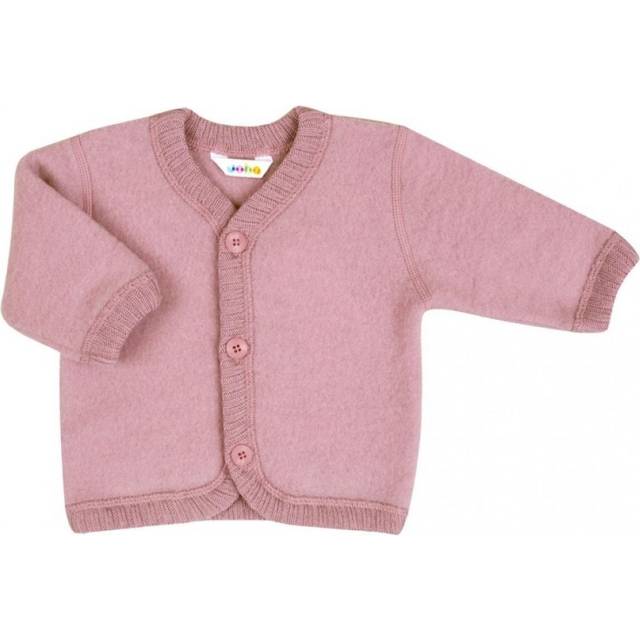 Joha børstet uld cardigan rosa 90