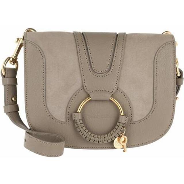 See By Chloe Hana Leather and Suede Shoulder Bag - Yellow (Size 8.7 W x 2.8 D x 7.1 H)