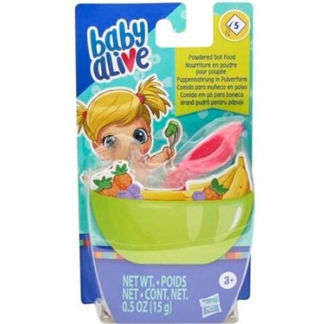 Hasbro Baby Alive Powdered Doll Food