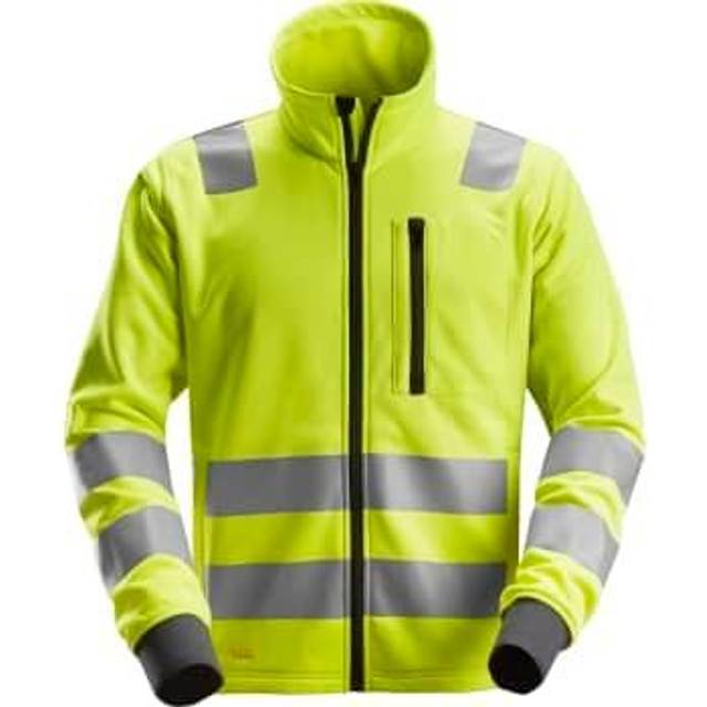 Snickers Workwear AllroundWork varseljacka med hellång dragkedja, varselklass 2/3Varselgul / XS