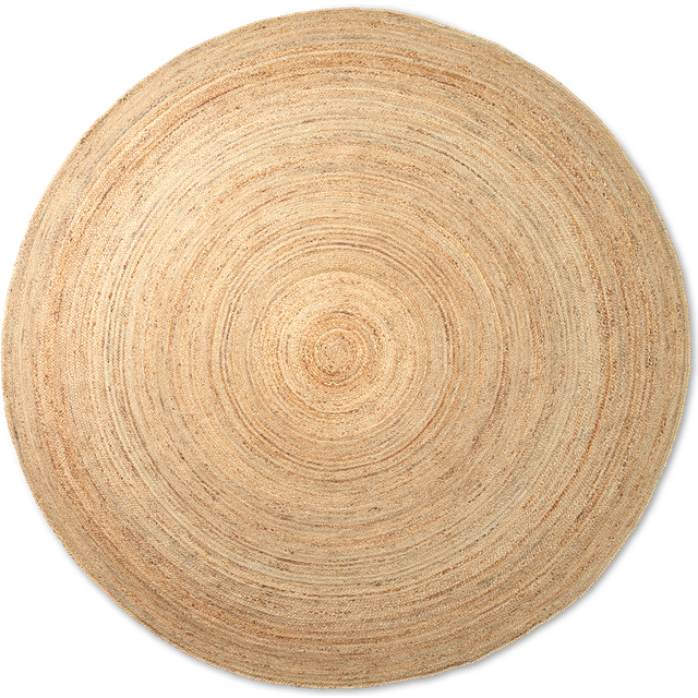 Eternal Round Jute Rug Large Natural Ferm Living