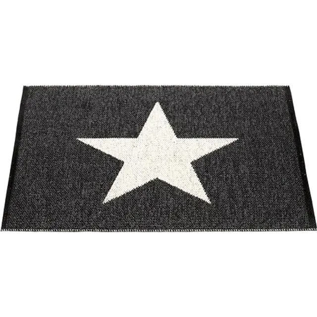Pappelina, Viggo matta 70x90 cm small black / vanilla