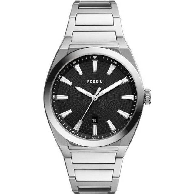 Fossil Everett Silver Bracelet Watch FS5821 - Black