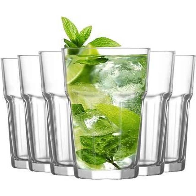 365ml Aras Highball Glasses - Pack of Six - Clear