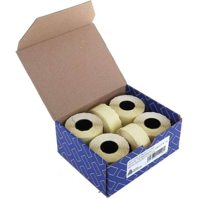 Avery Labels for Labelling Gun 1-Line Permanent [Pack 10] - PLP1226