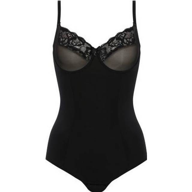 Chantelle ORANGERIE, body, damunderkläder, svart, 95C