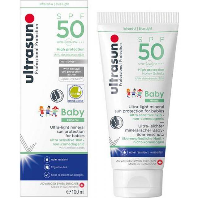 Ultrasun Mineral Baby SPF 50 100ml